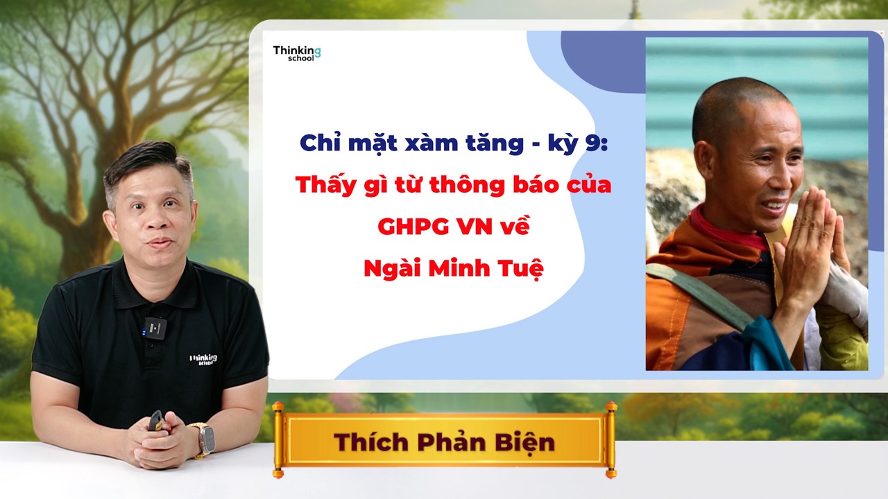 Thay gi tu thong bao cua GHPG VN ve Ngai Minh Tue